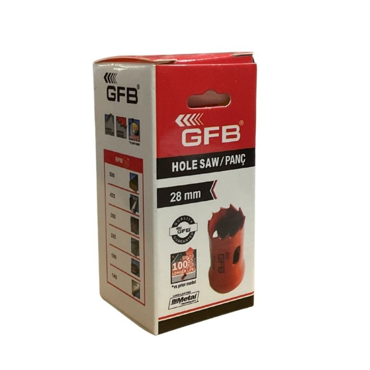 GFB Bİ-METAL PANÇ 28 MM KOD: 4806 - görsel 5