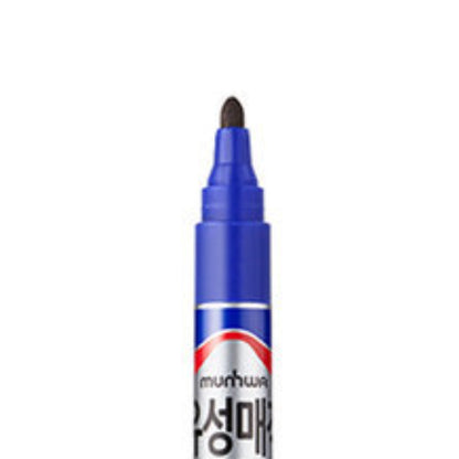 MUNHWA PERMANENT MARKER KOLİ KALEMİ MAVİ - Görsel 3