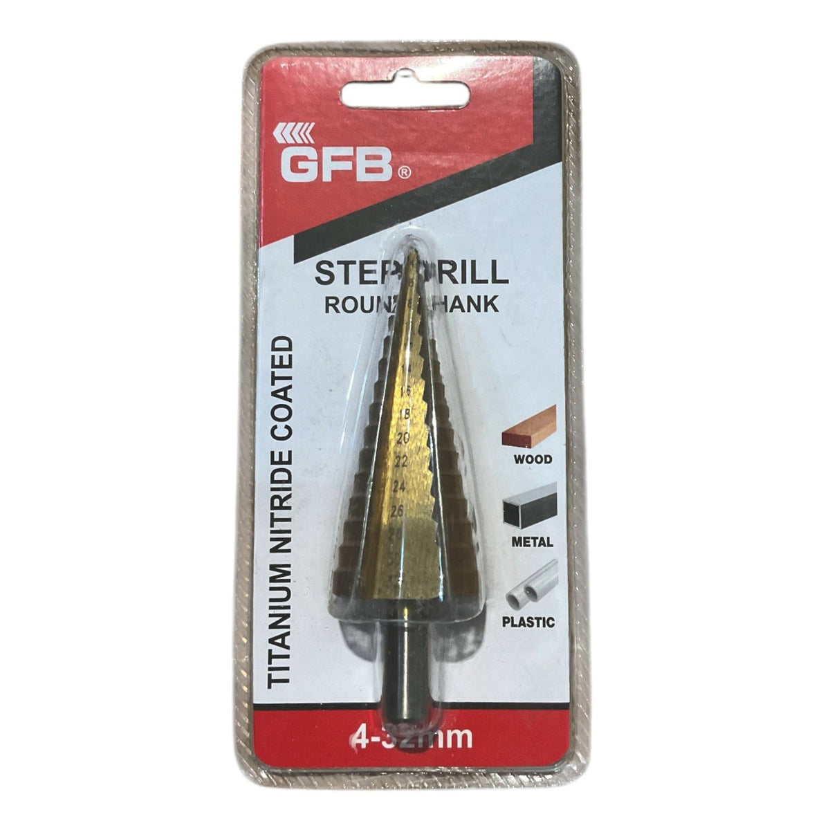 GFB KADEMELİ MATKAP UCU 4-32 MM 2423 - görsel 5