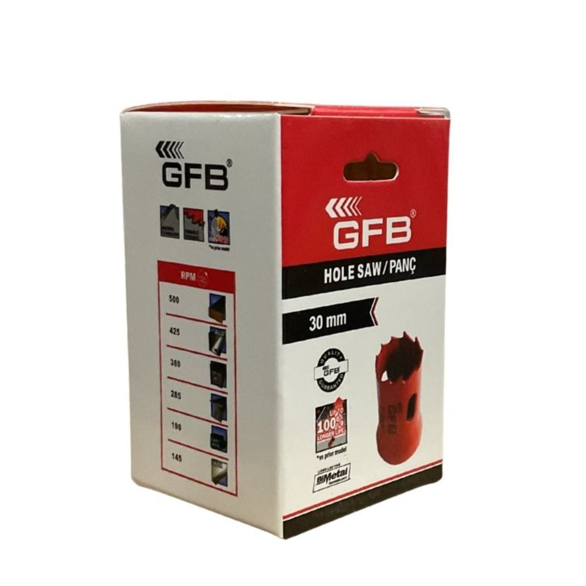 GFB Bİ-METAL PANÇ 30 MM KOD: 4807 - görsel 3