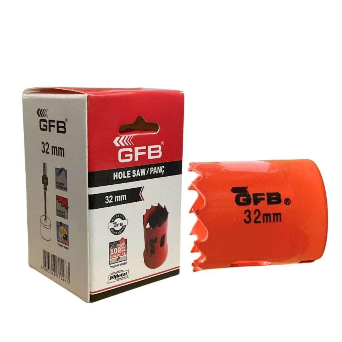 GFB Bİ-METAL PANÇ 32 MM KOD: 4808 - görsel 3