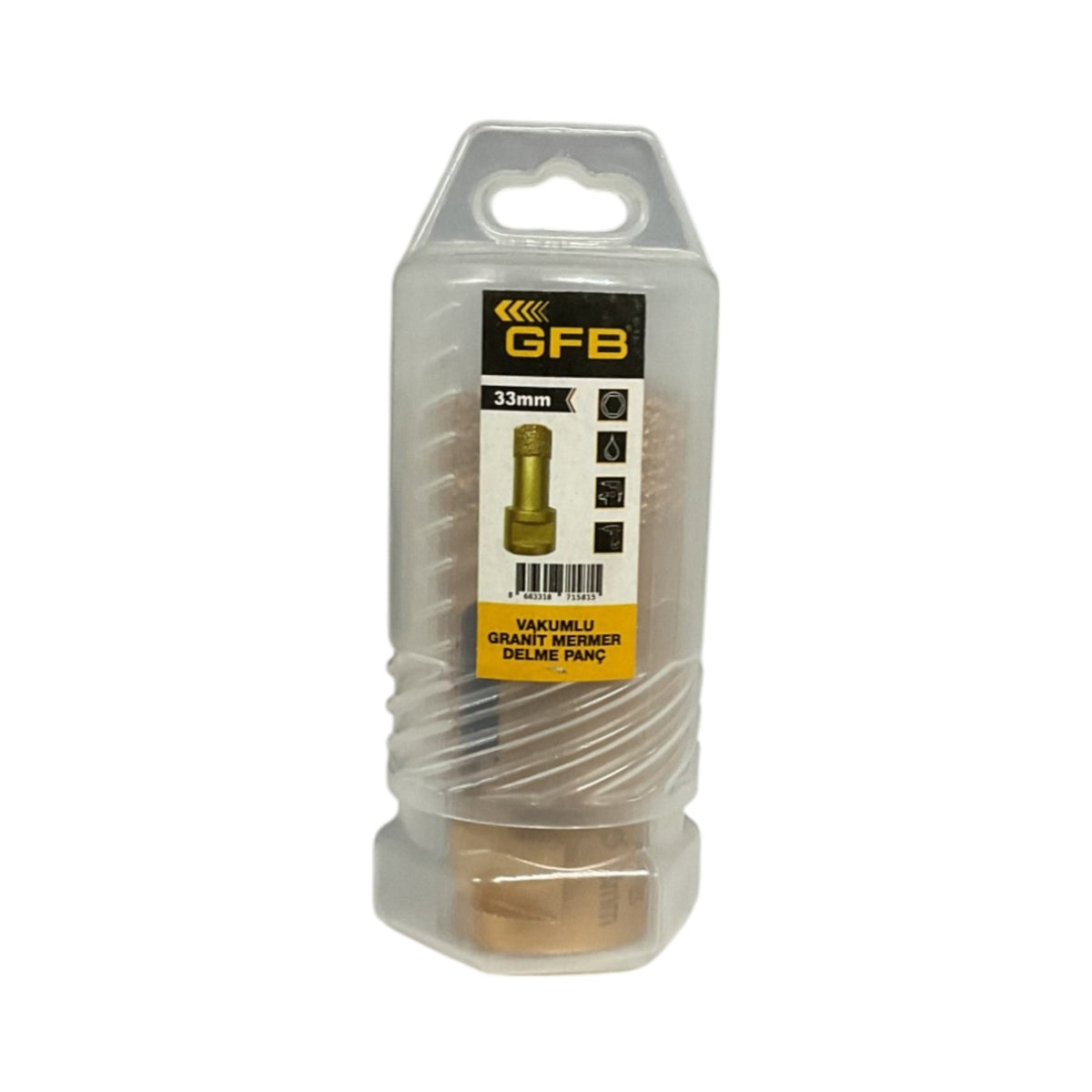 GFB GRANİT MERMER DELME PANÇ VAKUMLU 33 MM 4878 - görsel 2
