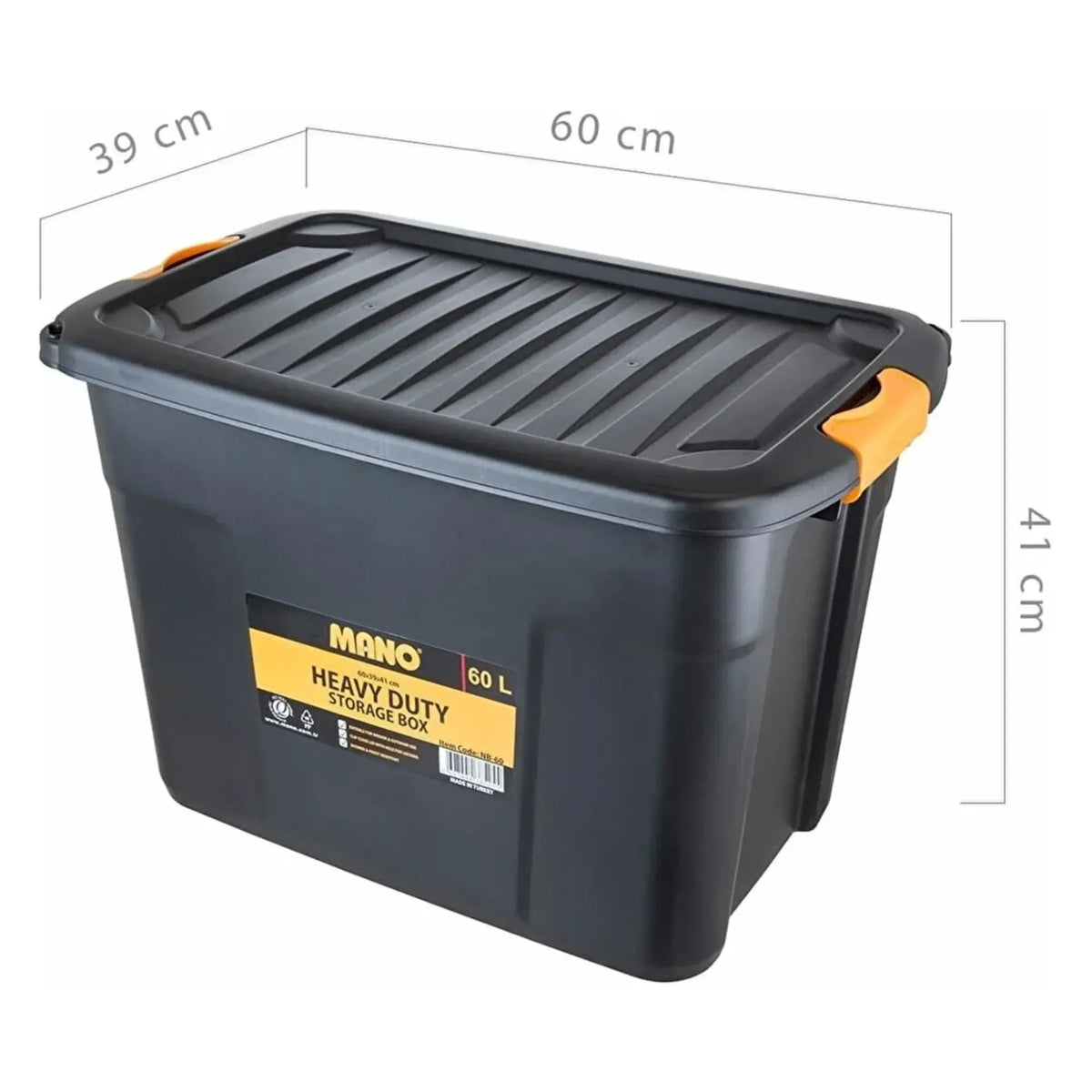 MANO SAKLAMA KUTUSU 60 LT NB-60 - 6. görsel