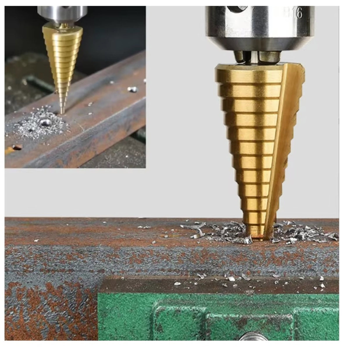 GFB KADEMELİ MATKAP UCU 4-20 MM 2421 - Görsel 2