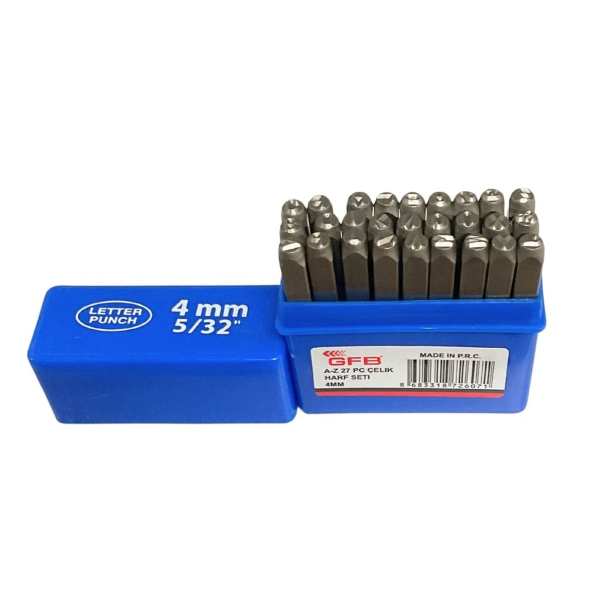 GFB ÇELİK HARF TAKIMI 4 MM KOD:6793 - Görsel 2