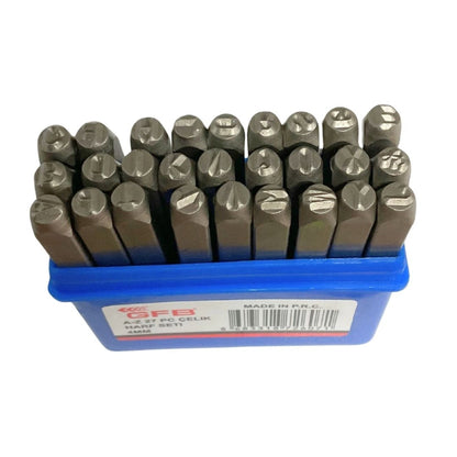 GFB ÇELİK HARF TAKIMI 4 MM KOD:6793 - Görsel 1