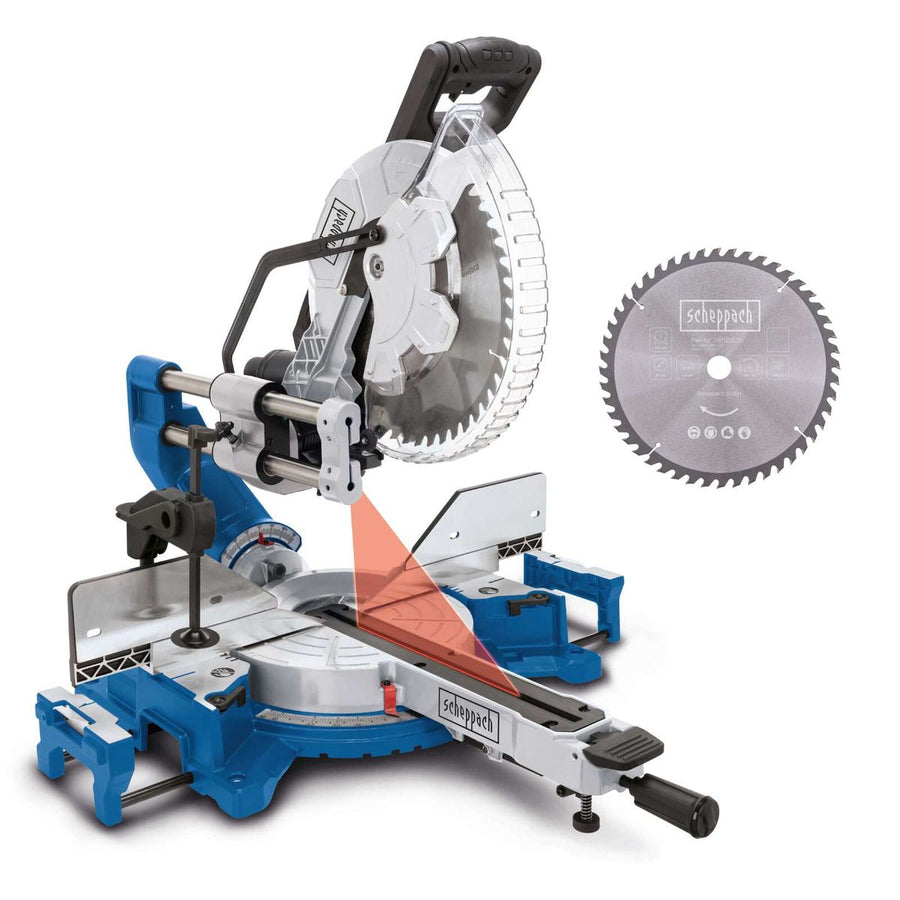 SCHEPPACH GÖNYE KESME 1500W 305 MM HM305SL - görsel 1