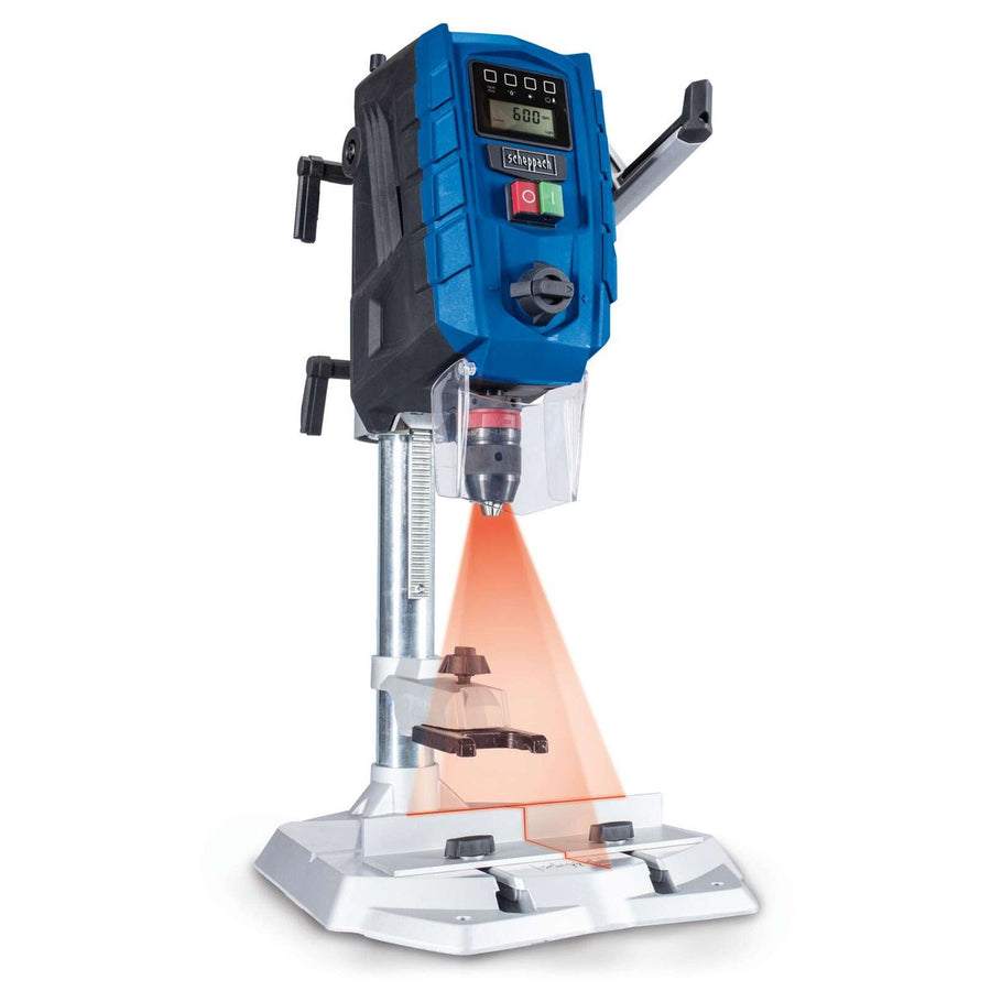 SCHEPPACH VİTESLİ DİJİTAL SÜTUNLU MATKAP 13MM DP60 - görsel 1