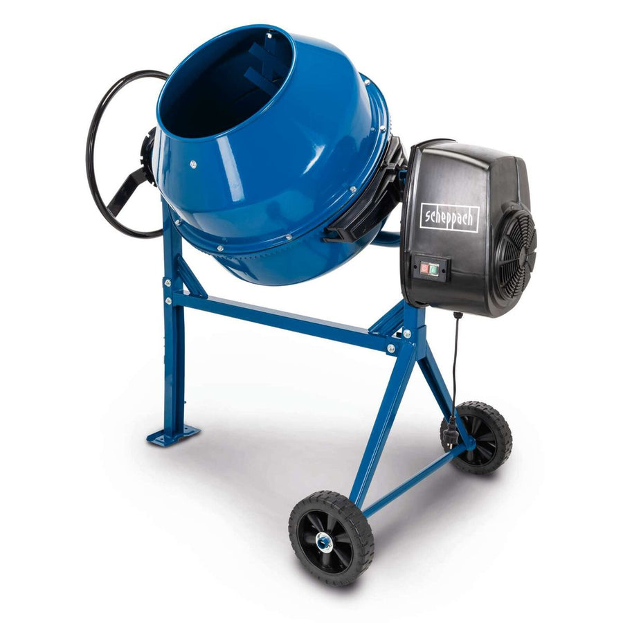 SCHEPPACH ELEKTRİKLİ BETON MİKSERİ 180 LT. MIX180 - Görsel 1