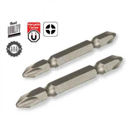 TOMAX BİTS UÇ ÇİFT TARAFLI PH2-PH2 65 MM - 3. görsel
