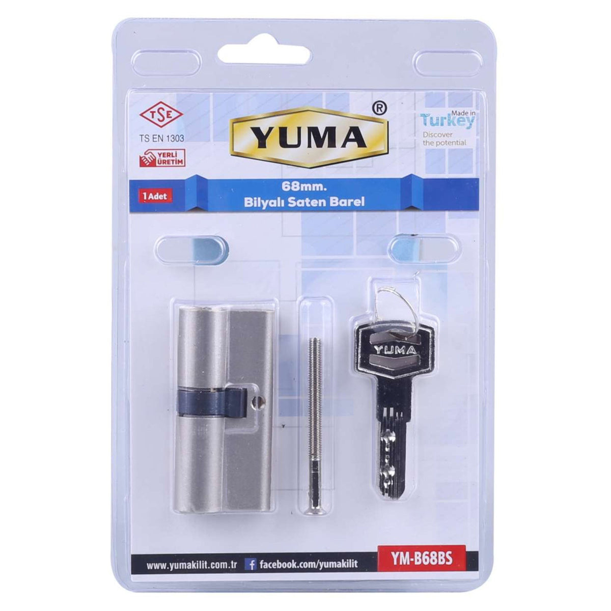 YUMA BİLYALI BAREL 68 MM SATEN YM-B68BS - Görsel 4