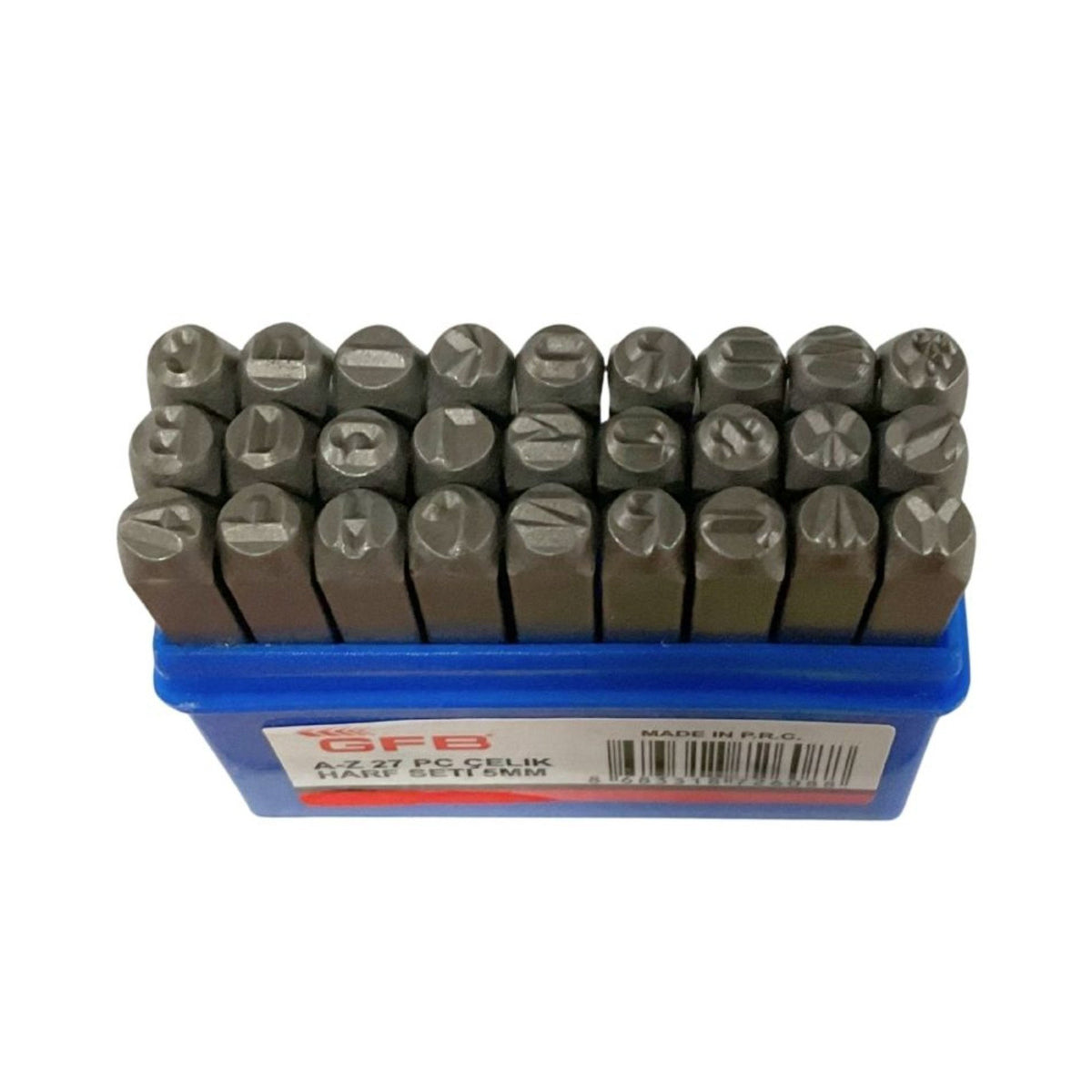 GFB ÇELİK HARF TAKIMI 5 MM KOD:6794 - Görsel 2