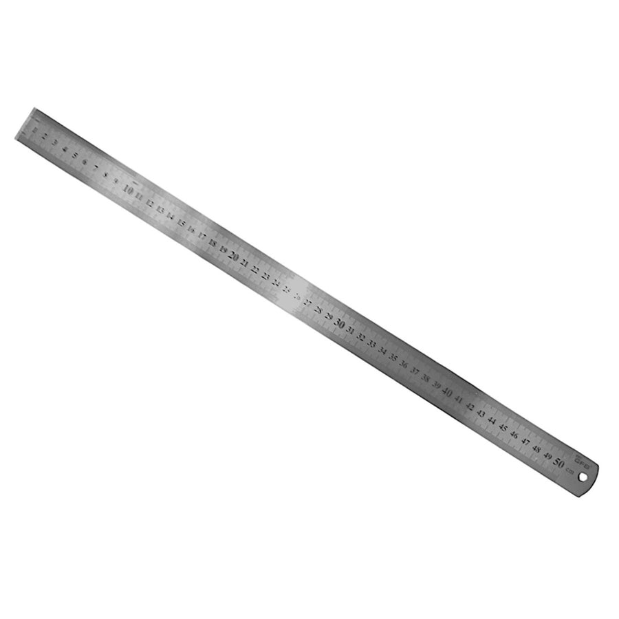 GFB PASLANMAZ ÇELİK CETVEL 500 MM KOD:1445 - Görsel 1