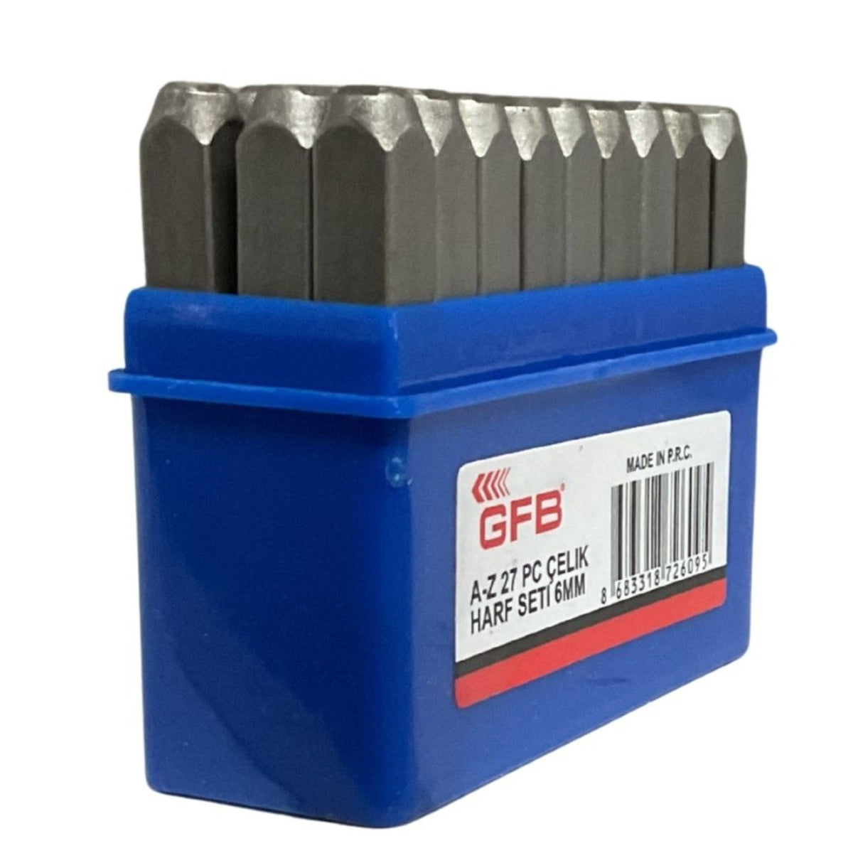 GFB ÇELİK HARF TAKIMI 6 MM KOD:6795 - Görsel 1