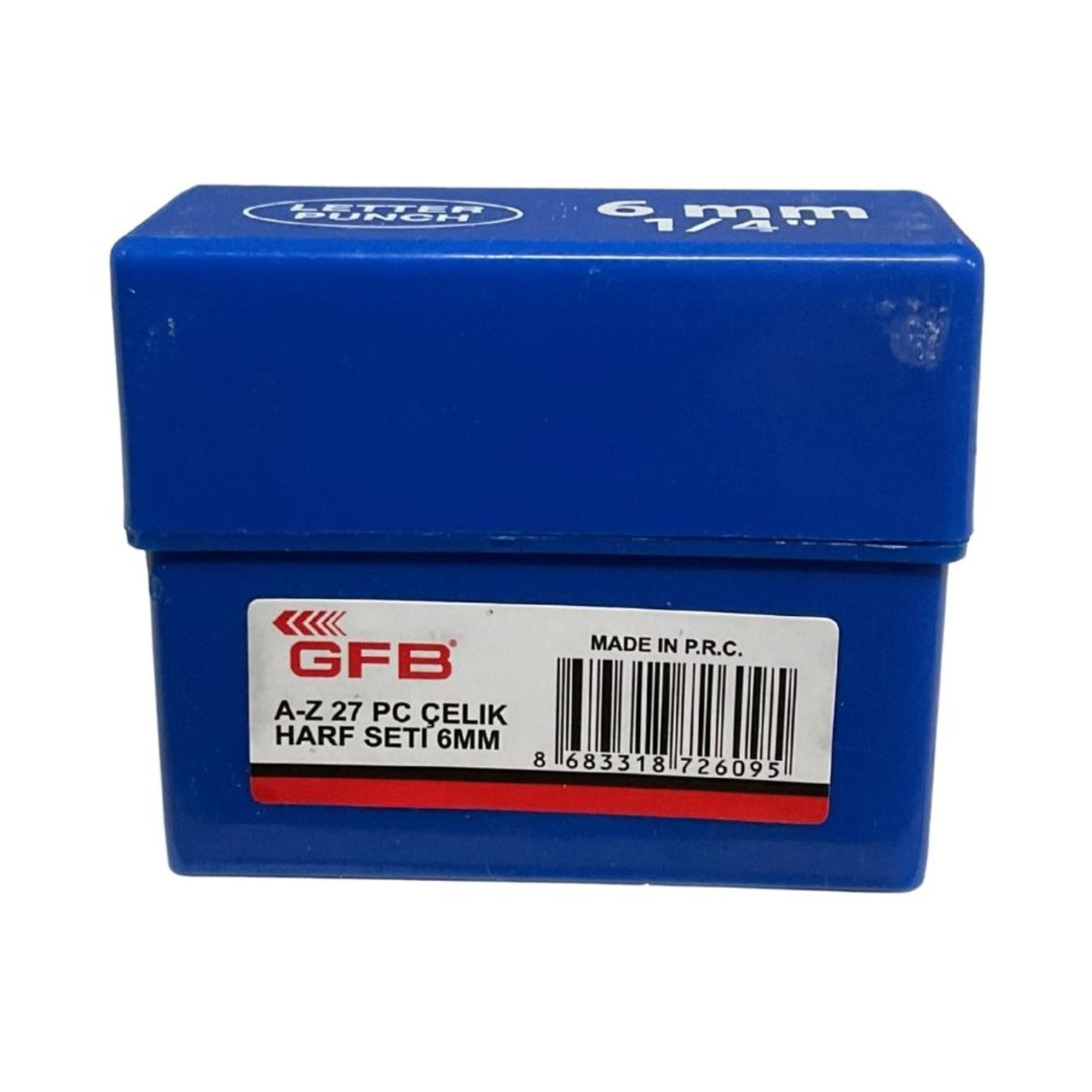GFB ÇELİK HARF TAKIMI 6 MM KOD:6795 - Görsel 3