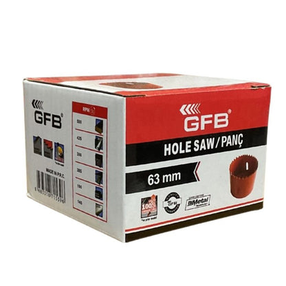GFB Bİ-METAL PANÇ 63 MM KOD: 4820 - görsel 3