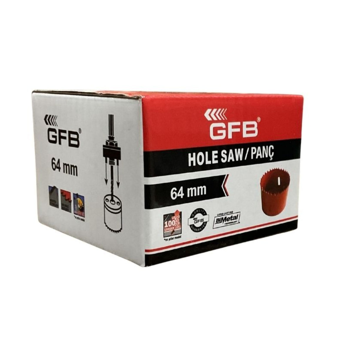 GFB Bİ-METAL PANÇ 64 MM KOD: 4820-1 - görsel 3