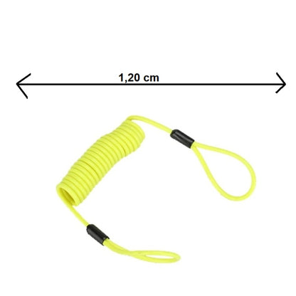 YUMA ALARMLI MOTORBİSİKLET KİLİDİ YM-749-A - Görsel 5