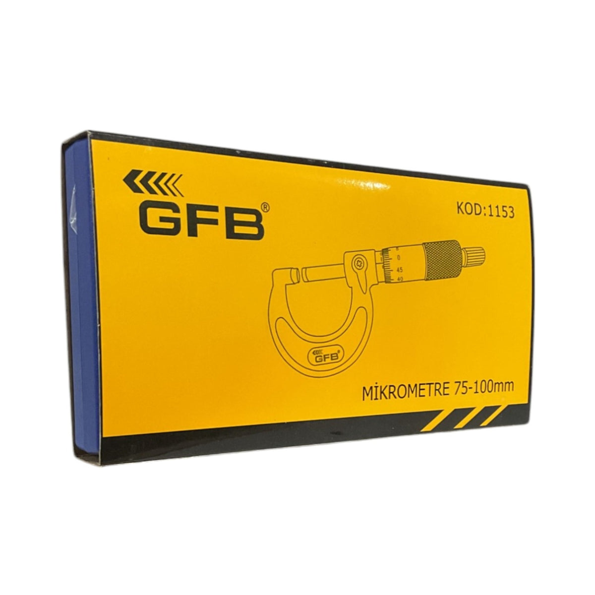 GFB DIŞ ÇAP MİKROMETRESİ 75-100x0.01 MM KOD:1153 - Görsel 5