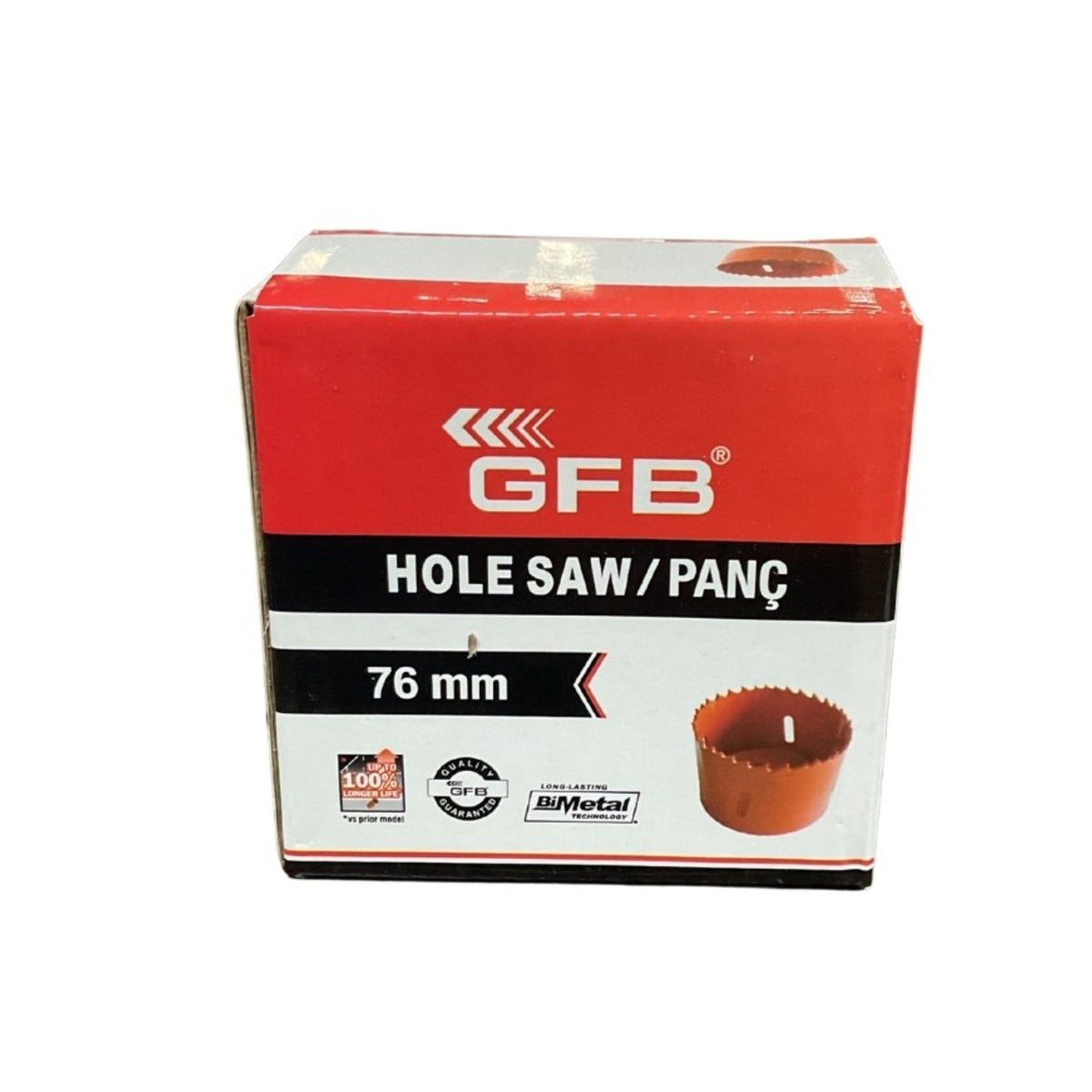 GFB Bİ-METAL PANÇ 76 MM KOD: 4825 - görsel 3