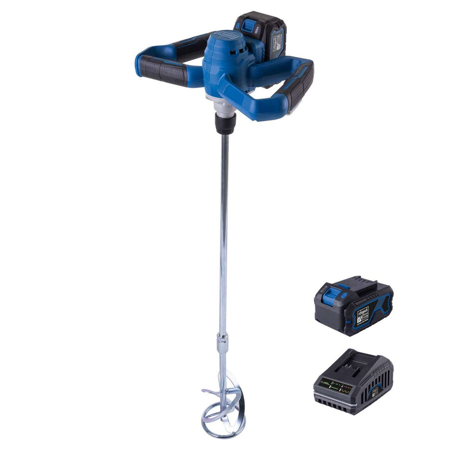 SCHEPPACH AKÜLÜ BOYA KARIŞTIRICI BC PMX100 X-SET L - Görsel 1