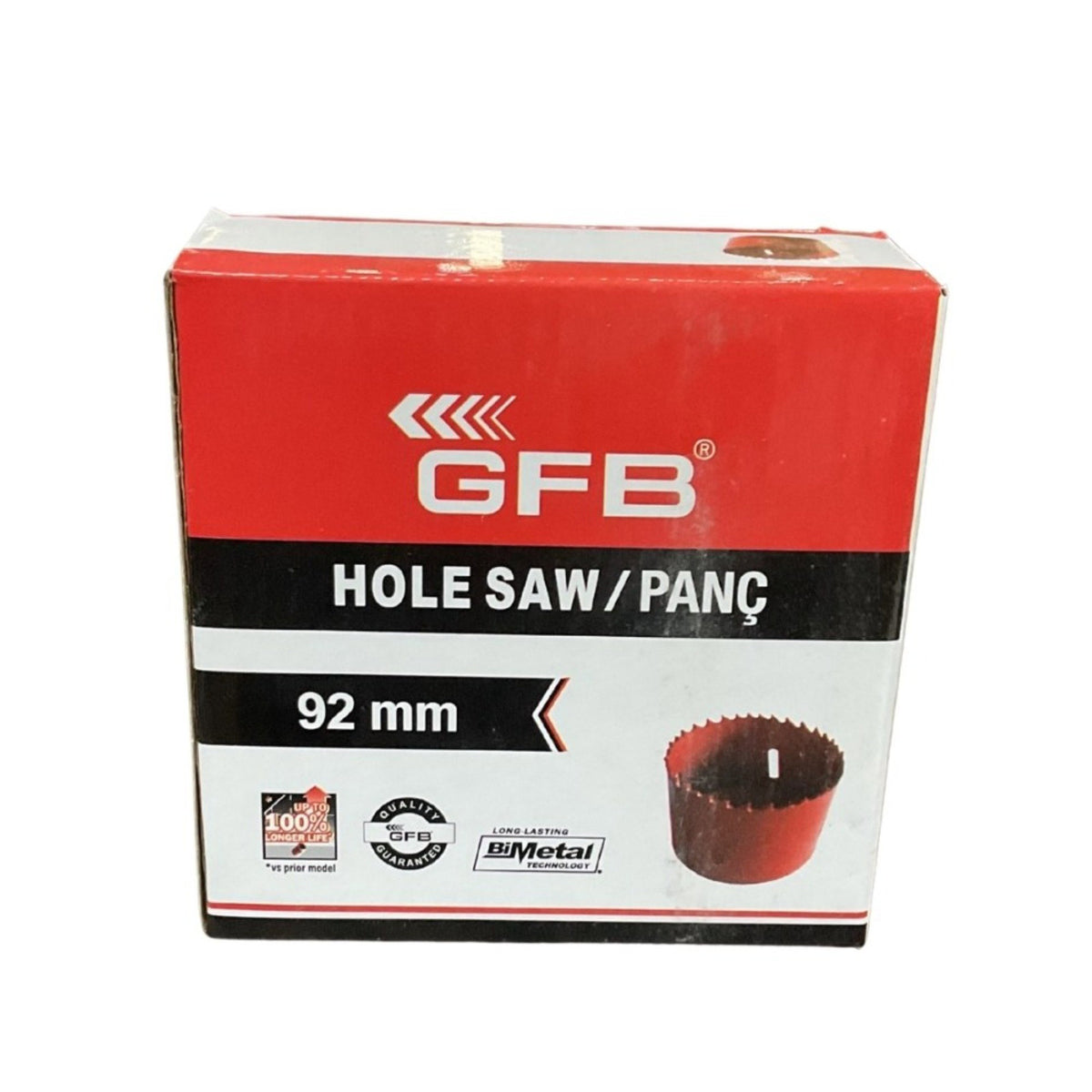 GFB Bİ-METAL PANÇ 92 MM KOD: 4830 - görsel 4