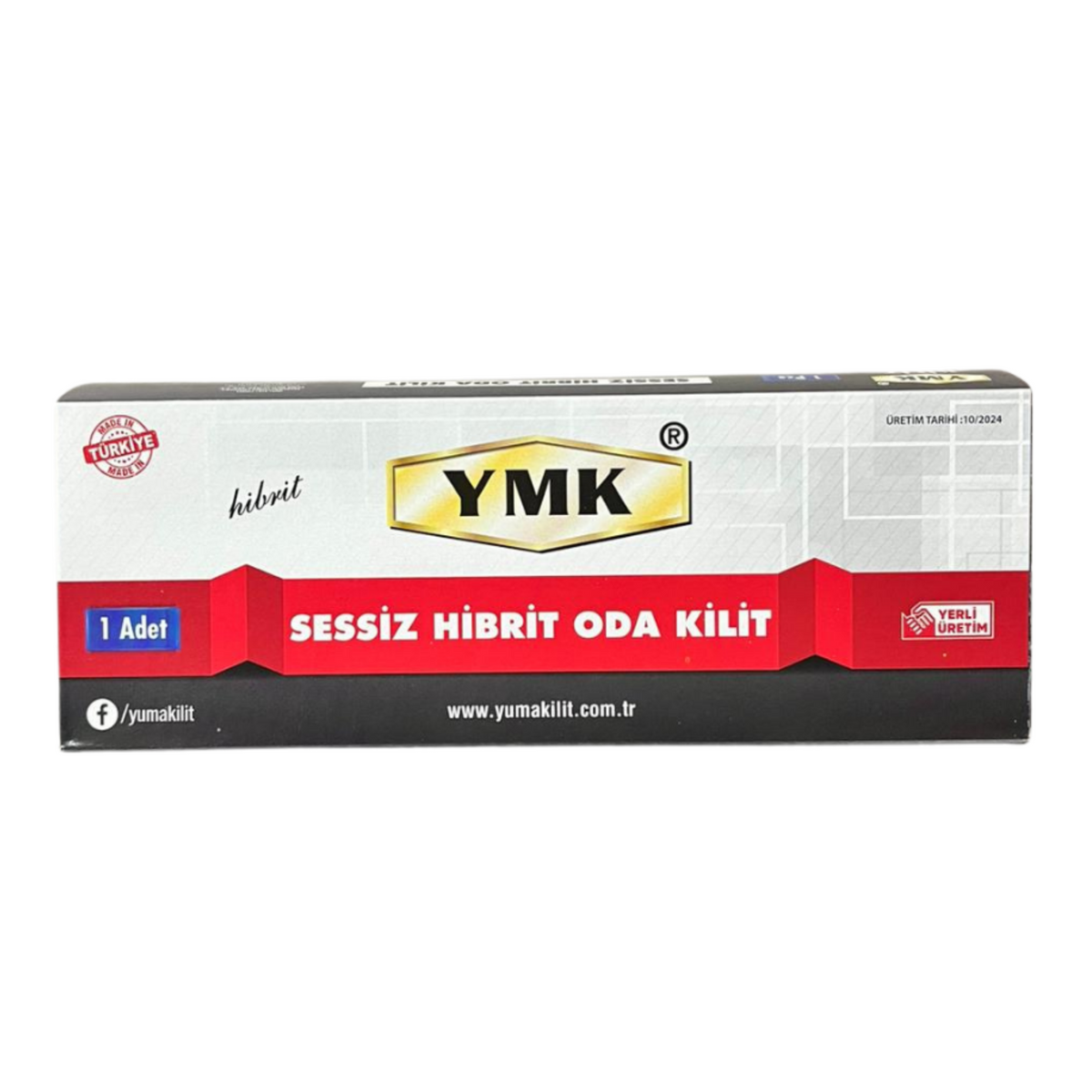 YMK ODA GÖMME KİLİT HİBRİT EXTRA 40 MM OVAL - Görsel 4