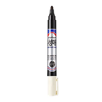 MUNHWA PERMANENT MARKER KOLİ KALEMİ SİYAH - Görsel 1