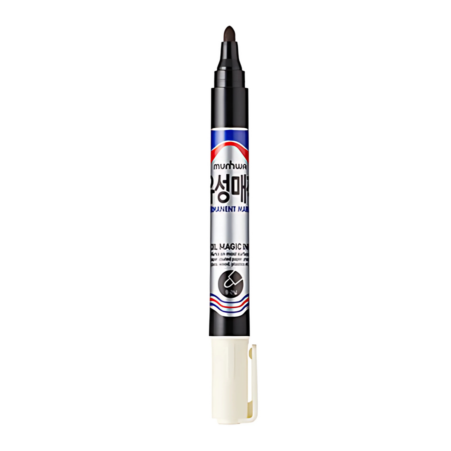 MUNHWA PERMANENT MARKER KOLİ KALEMİ SİYAH - Görsel 1