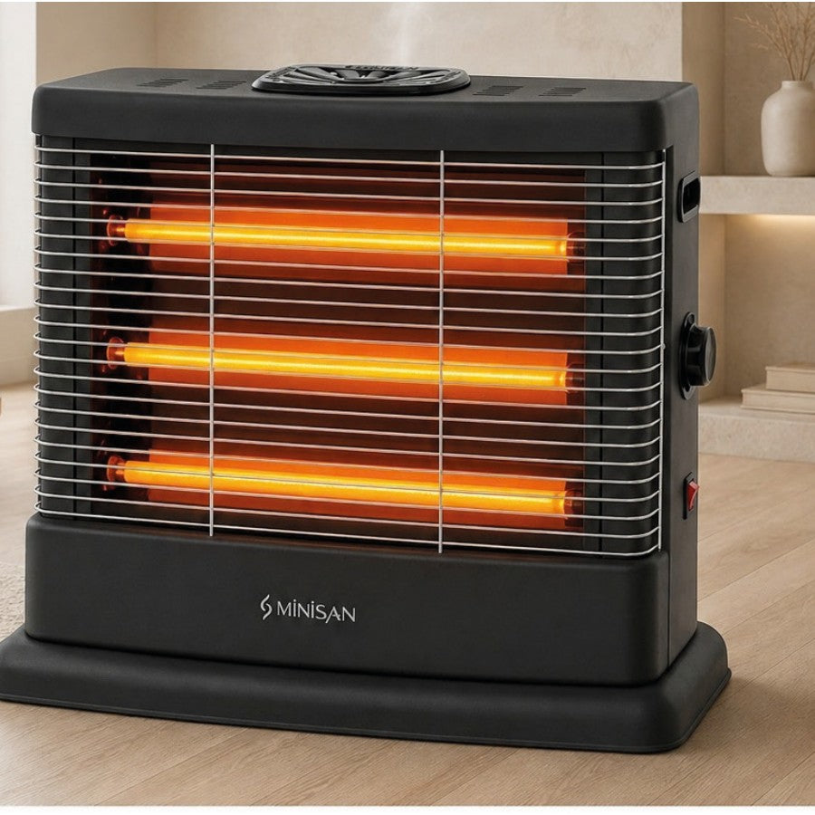 Minisan 6058-B Midi Buharlı Elektrikli Isıtıcı 2100 W
