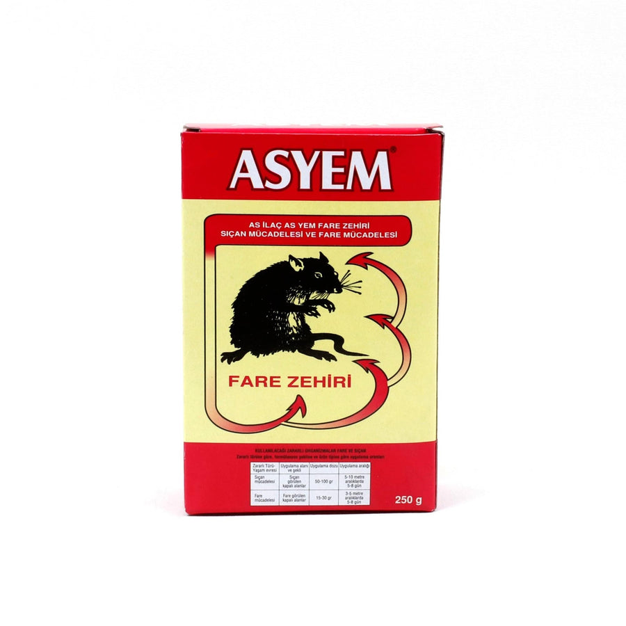 ASYEM BUĞDAY FARE ZEHİRİ 250 GR KOD:102