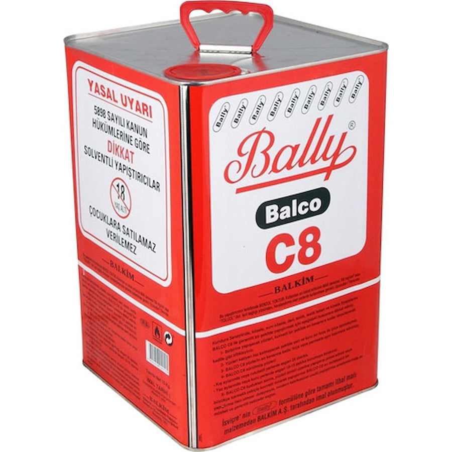 Bally C8 Kırmızı Yapıştırıcı Teneke 15 Kg