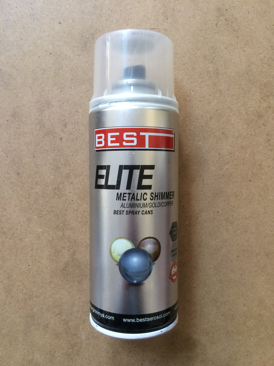 BEST PARLAK METAL SPREY BOYA 400 ML ALÜMİNYUM - görsel 1