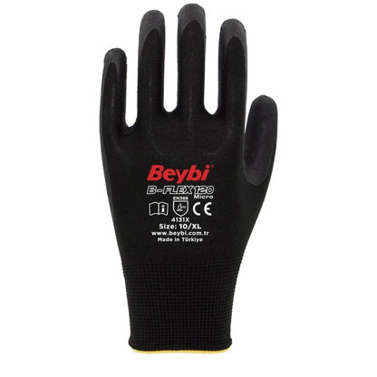 BEYBİ B-FLEX120 MİCRO KÖPÜK NİTRİL ELDİVEN NO:9 - 2. görsel