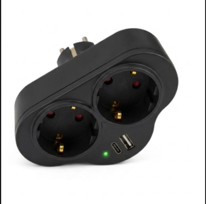 Bylion 2'li Golyat Type-C USB Priz 2GMS-F/W