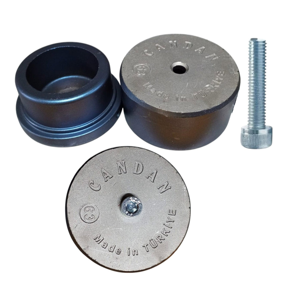 CANDAN PPRC BORU PAFTASI 63 MM MAVİ - Görsel 1