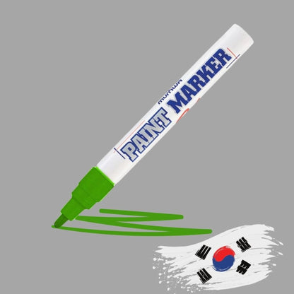 MUNHWA PAINT MARKER İNCE TAM ÖRTÜCÜ KALEM YEŞİL - Görsel 2
