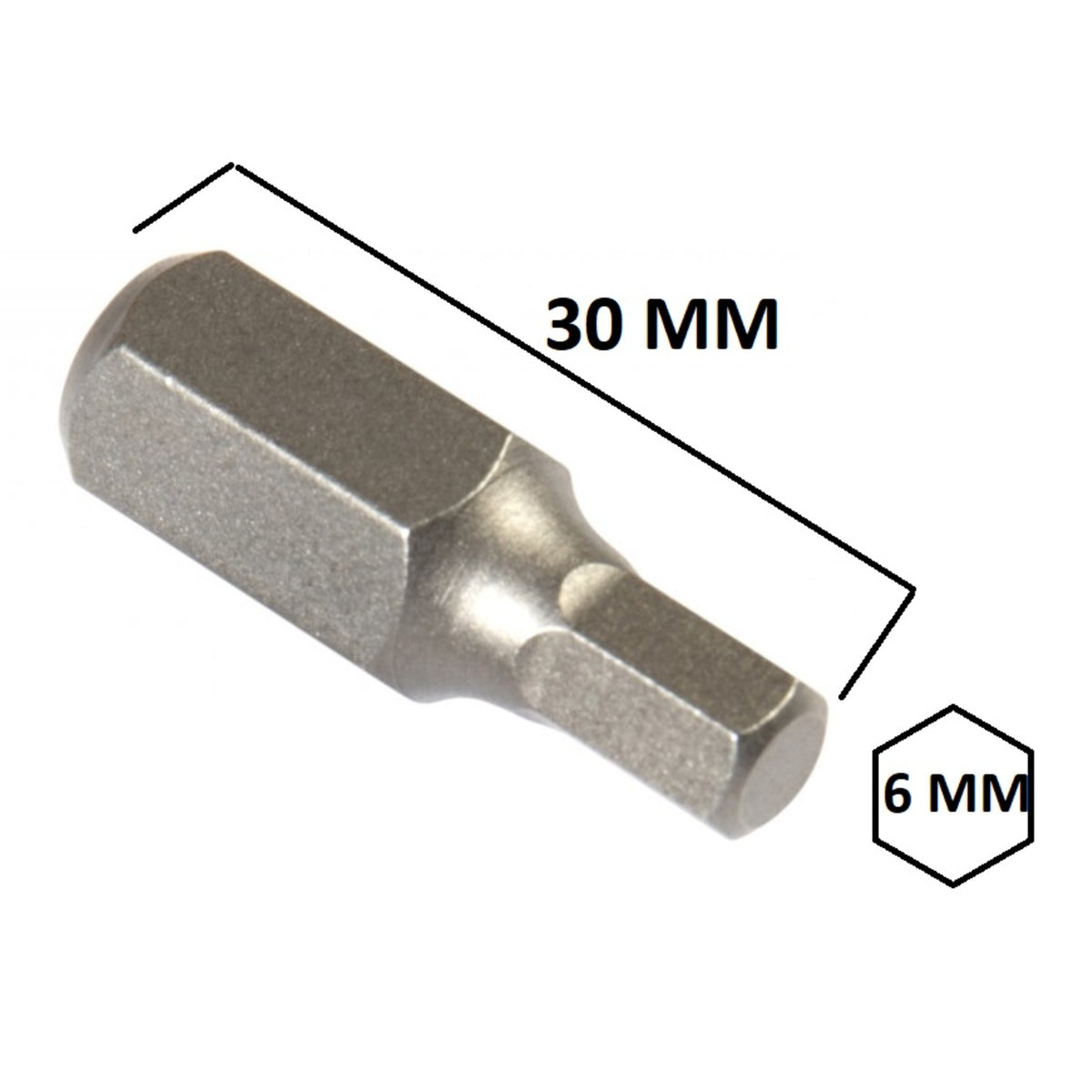 TOMAX BİTS UÇ ALLEN H10 6x30 MM HEX - 2. görsel