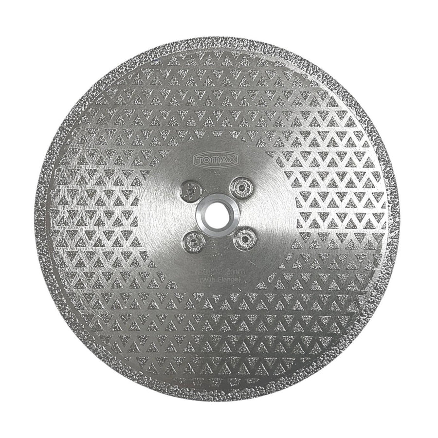 TOMAX ELEKTROLİZE ELMAS KESİCİ FLANŞLI 180x22.2 - 1. görsel