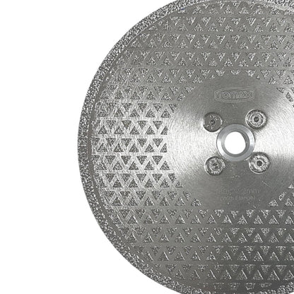 TOMAX ELEKTROLİZE ELMAS KESİCİ FLANŞLI 180x22.2 - 3. görsel