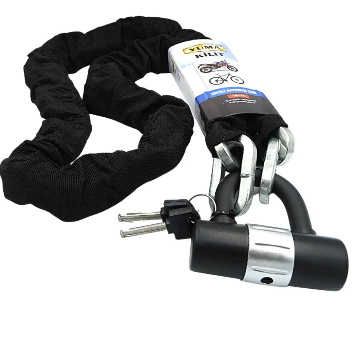 YUMA MOTORBİSİKLET KLD. ZİNCİRLİ 10X150 CM YM-748 - Görsel 3