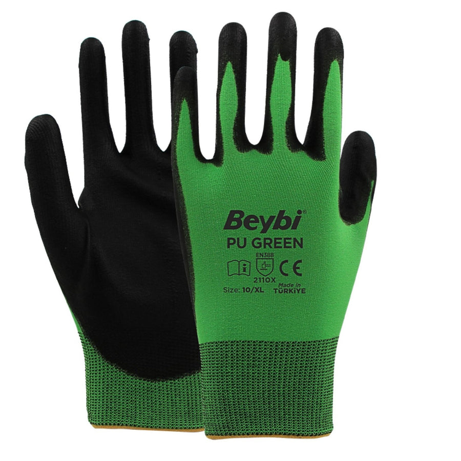 BEYBİ PU GREEN ELDİVEN NO:10 - 1. görsel