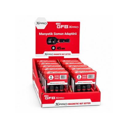 GFB XPRO MANYETİK SOMUN ADAPTÖRÜ 13x45 MM KOD: 8092 - görsel 3