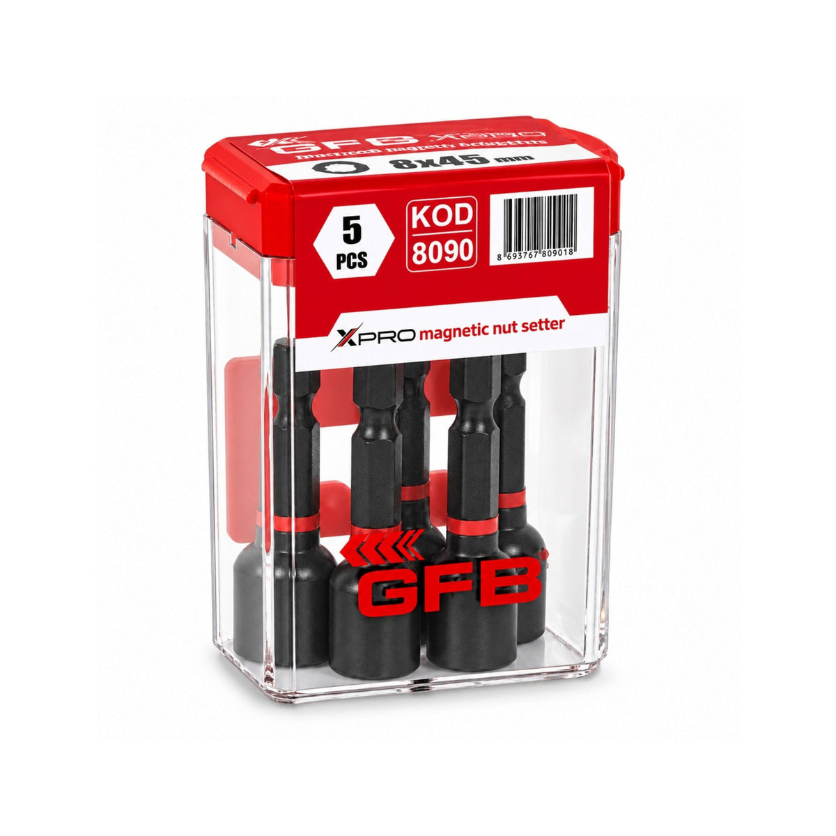 GFB XPRO MANYETİK SOMUN ADAPTÖRÜ 8x45 MM KOD: 8090 - görsel 1