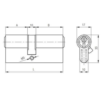 KALE CERMAN BAREL164GNC/68 MM NİKEL - Görsel 6