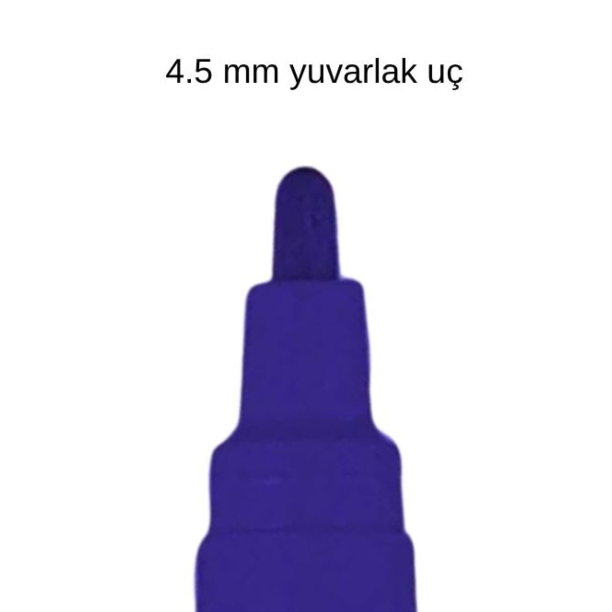 MUNHWA PAINT MARKER İNCE TAM ÖRTÜCÜ KALEM MAVİ - Görsel 3