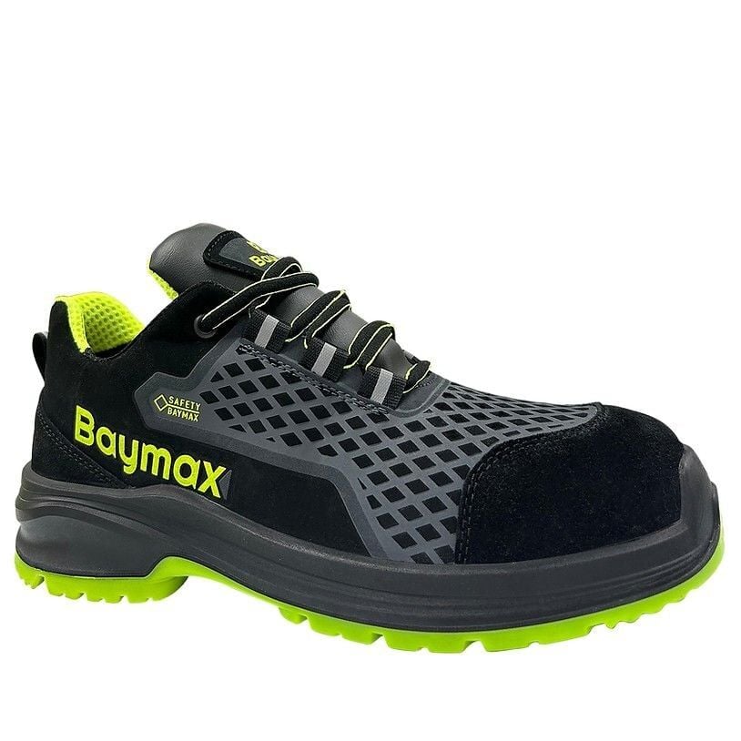 Baymax BX-12 S1 Çelik Burunlu Ayakkabı Yeşil No:39