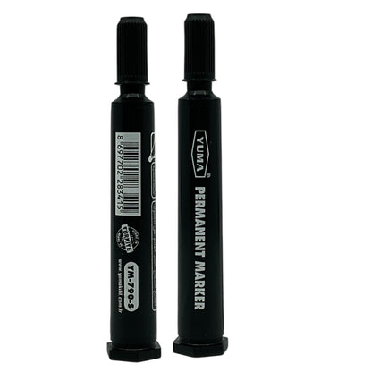 YUMA KOLİ KALEMİ KESİK UÇLU SİYAH YM-791-S - Görsel 3