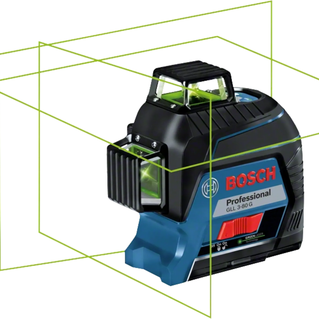 BOSCH YEŞİL ÇİZGİ LAZERİ GLL 3-80 G