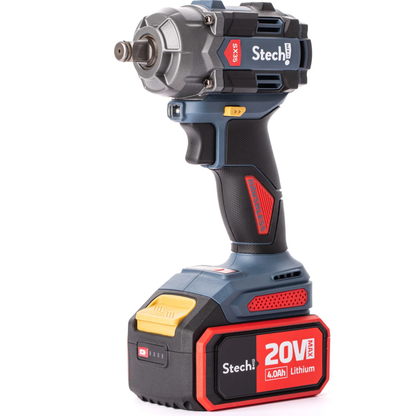 STECH-END AKÜLÜ DARBELİ SOMUN SIKMA 4.0 Ah 20V SX35